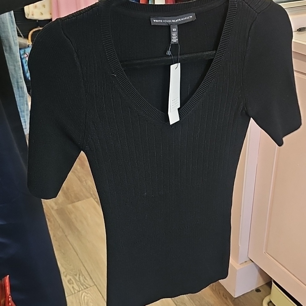 Black, Women's, Top, Classic, Work, Casual, Holidays, Party, Simple, New